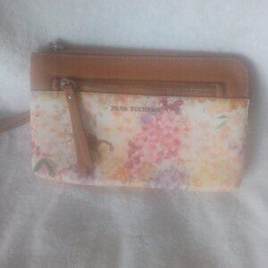 Dana Buchman Colorful Floral Wristlet Purse